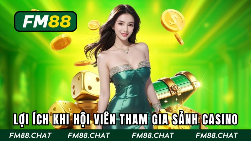 Những điều hấp dẫn khi tham gia cá cược tại sòng của FM88