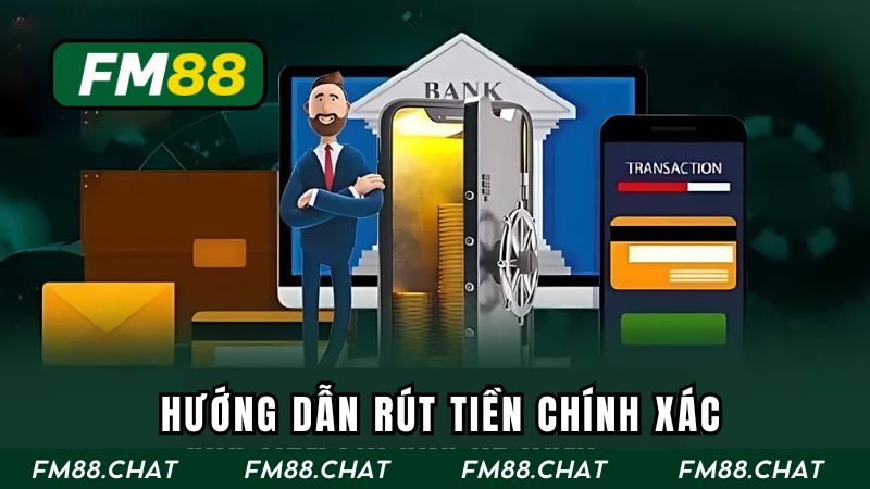 Hướng dẫn rút tiền chính xác